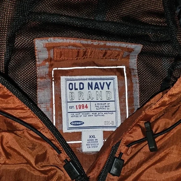 Old navy Men's Brown and Black Jacket - Picture 4 of 4